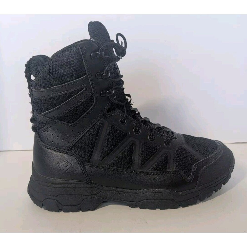 FIRST TACTICAL | Black Men 7 Operator Boots | Size 9.5 Wide